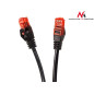 Kabel, patchkabel, patchkabel, UTP Maclean, hane-hane, Cat6, 1m, svart, MCTV-740