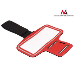 Fodral för mobiltelefon med axelrem röd 4,8' Maclean MC-405 R