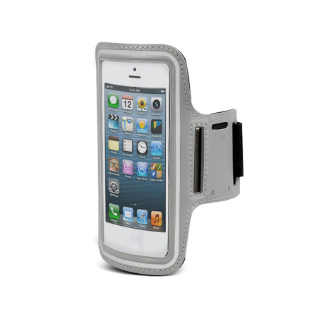 Fodral för mobiltelefon med axelrem grå 4,8' Maclean MC-405 S