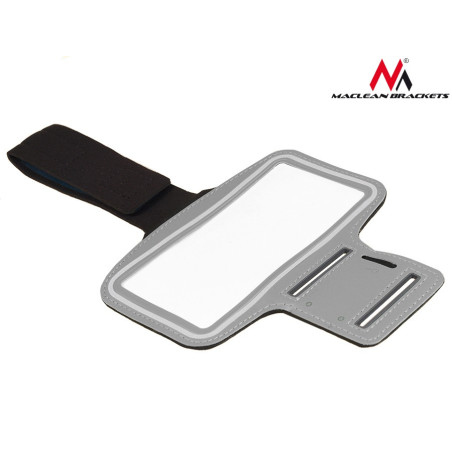 Fodral för mobiltelefon med axelrem grå 4,8' Maclean MC-405 S