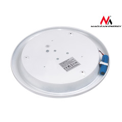 LED-taklampa med rörelsesensor och nödströmförsörjning från Maclean, PIR-sensor och nödströmförsörjning, räckvidd 6m, 12W, neutr