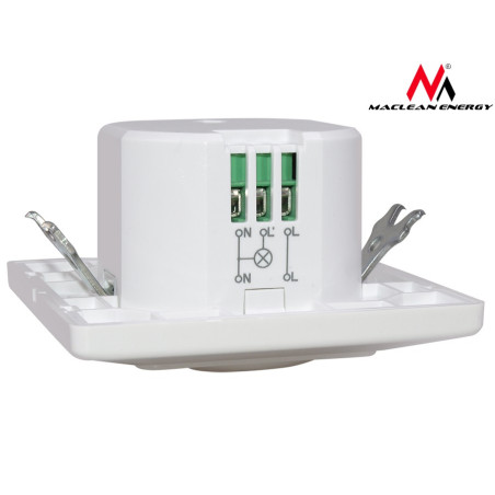 Rörelsesensor Maclean, mikrovåg för dosa, räckvidd 5m-15m, 1200W, MCE132