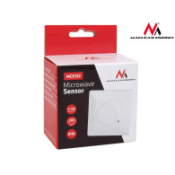 Rörelsesensor Maclean, mikrovåg för dosa, räckvidd 5m-15m, 1200W, MCE132