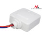 Rörelsesensor Maclean, mikrovåg, infälld, räckvidd 4m-10m, 1200W, MCE137