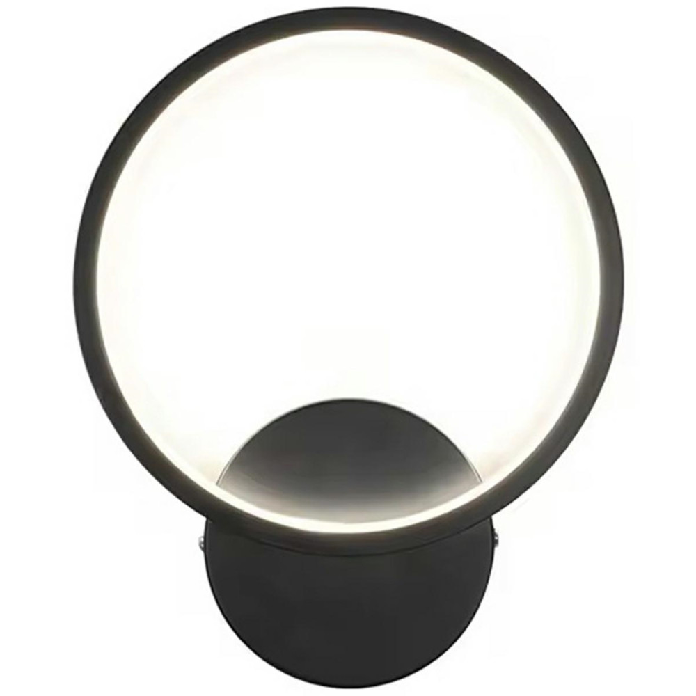 ZD132 Vägglampa LED 12W svart