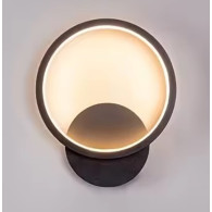 ZD132 Vägglampa LED 12W svart