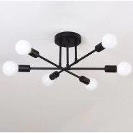 ZD74N Taklampa hängande loft med 6 armar