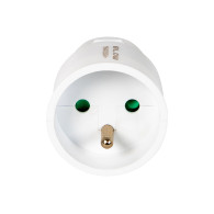98-109- Uttag gn-171 för enkel jordning vit