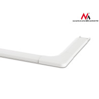 Listwa maskująca Maclean, Do kabli, Narożna, Plastik systemowa, W 127x127x21,5 mm, MC-697