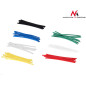 Set med termoskrumpande ärmar från Maclean, 7 färger, längd 95mm, bredd 2mm, 4mm, 6mm, 8mm, 10mm, 12mm, 196 st, MCTV-679.