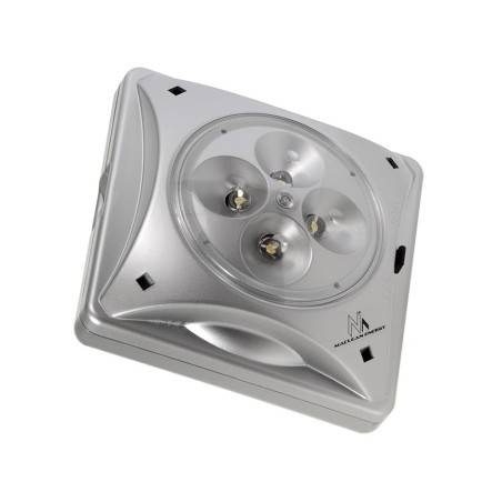 Lampa 4LED Maclean, Solcell, Parasolljus, MCE124