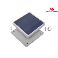 Lampa 4LED Maclean, Solcell, Parasolljus, MCE124