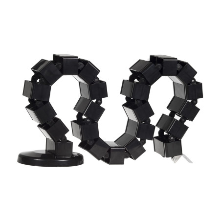 Organisatör / kabelmask Maclean, för skrivbord, justerbar längd, svart, MC-727 B