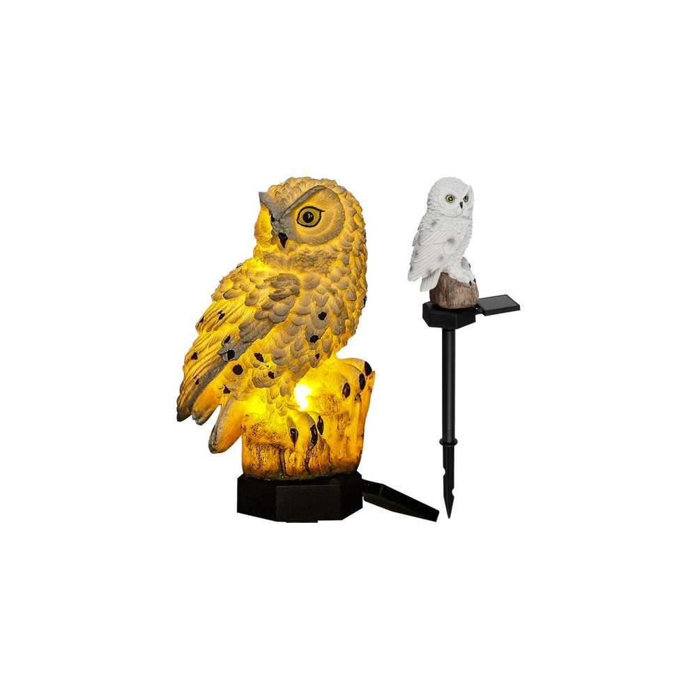 Lampa ogrodowa solarna - sowa Gardlov 23847