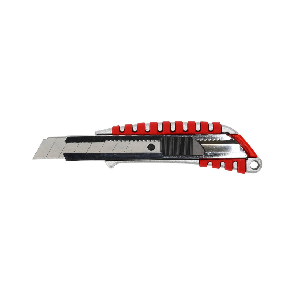 Kniv, klinga 18 mm, SK5, handtag av aluminium och gummi, Proline. Kniv, klinga 18 mm, SK5, handtag av aluminium och gummi, Proline.