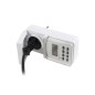 Digital timer Maclean, extern, slumpfunktion, 10 program, max 156 program, 3600 W, IP44, MCE08