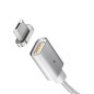 Kabel micro USB magnetisk silver Maclean Energy MCE160 - Snabb och snabb laddning