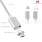 Kabel micro USB magnetisk silver Maclean Energy MCE160 - Snabb och snabb laddning