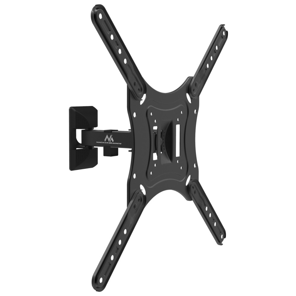 Uchwyt do telewizora lub monitora Maclean, uniwersalny, max 400x400, 13-55', 30kg, czarny