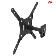 Uchwyt do telewizora lub monitora Maclean, uniwersalny, max 400x400, 13-55', 30kg, czarny