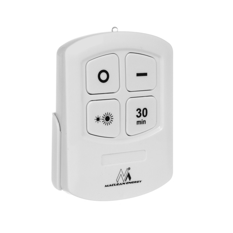 Lampa 6 LED Maclean, set med fjärrkontroll, batteridriven, 3xAAA, MCE165