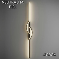 ZD143A Vägglampa väggljus 60cm led naturligt vitt