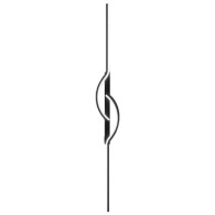 ZD143B Vägglampa sconce 60cm led varmvit