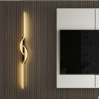 ZD143B Vägglampa sconce 60cm led varmvit