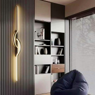ZD143B Vägglampa sconce 60cm led varmvit