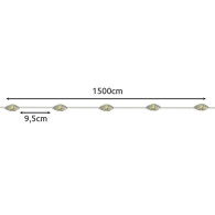 Solcellsgirland 15m IP44 Gardlov 24007