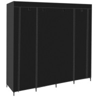 Garderob i tyg 170x170cm Ruhhy 23740