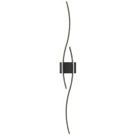 ZD149 Vägglampa svart 60 cm kallvit