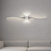 ZD150 Vägglampa väggljus vit 60cm kallvit