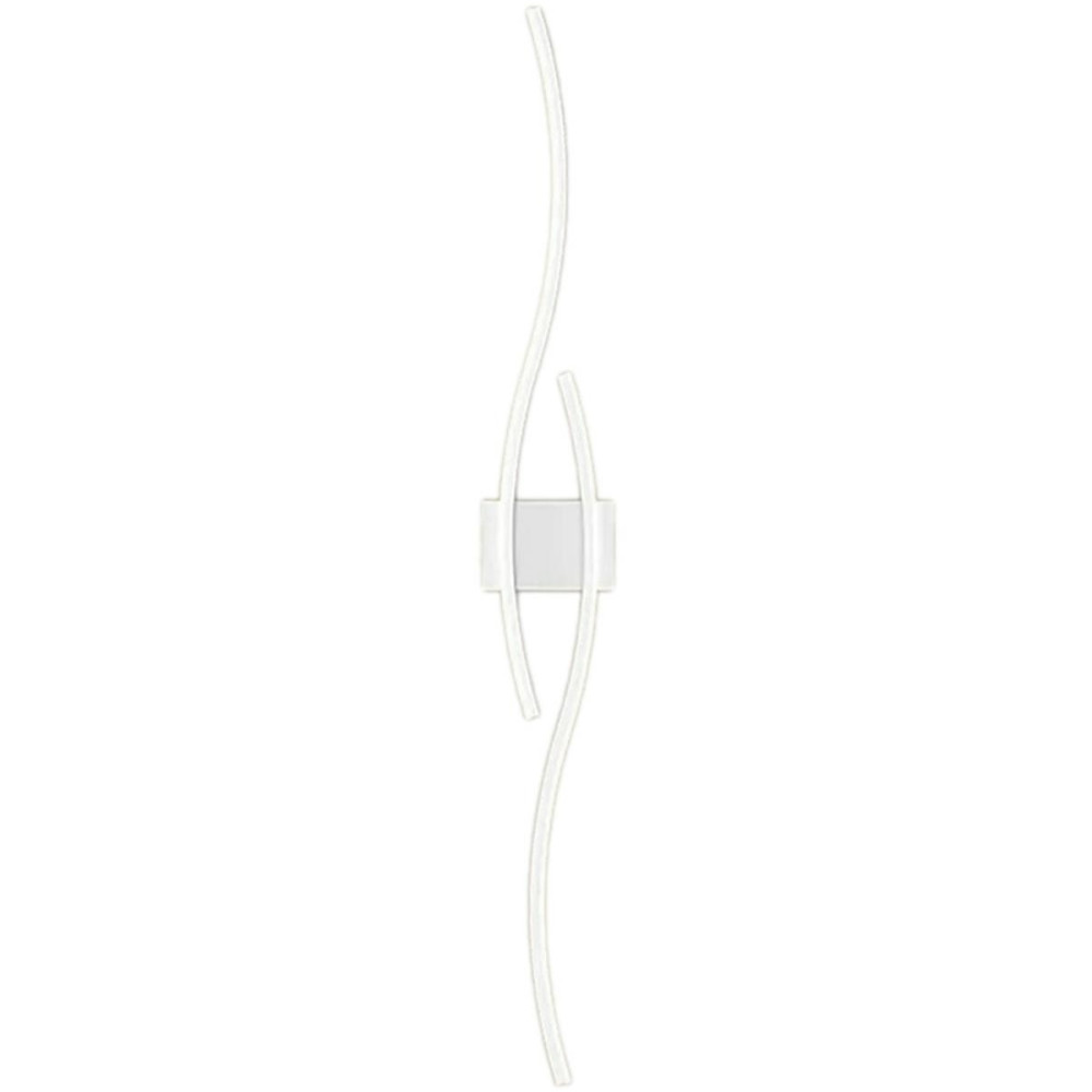 ZD150A Vägglampa väggfäste vit 60cm dagsljus