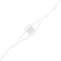 ZD150A Vägglampa väggfäste vit 60cm dagsljus