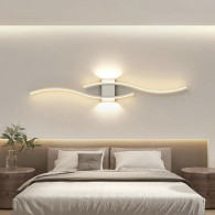 ZD150A Vägglampa väggfäste vit 60cm dagsljus