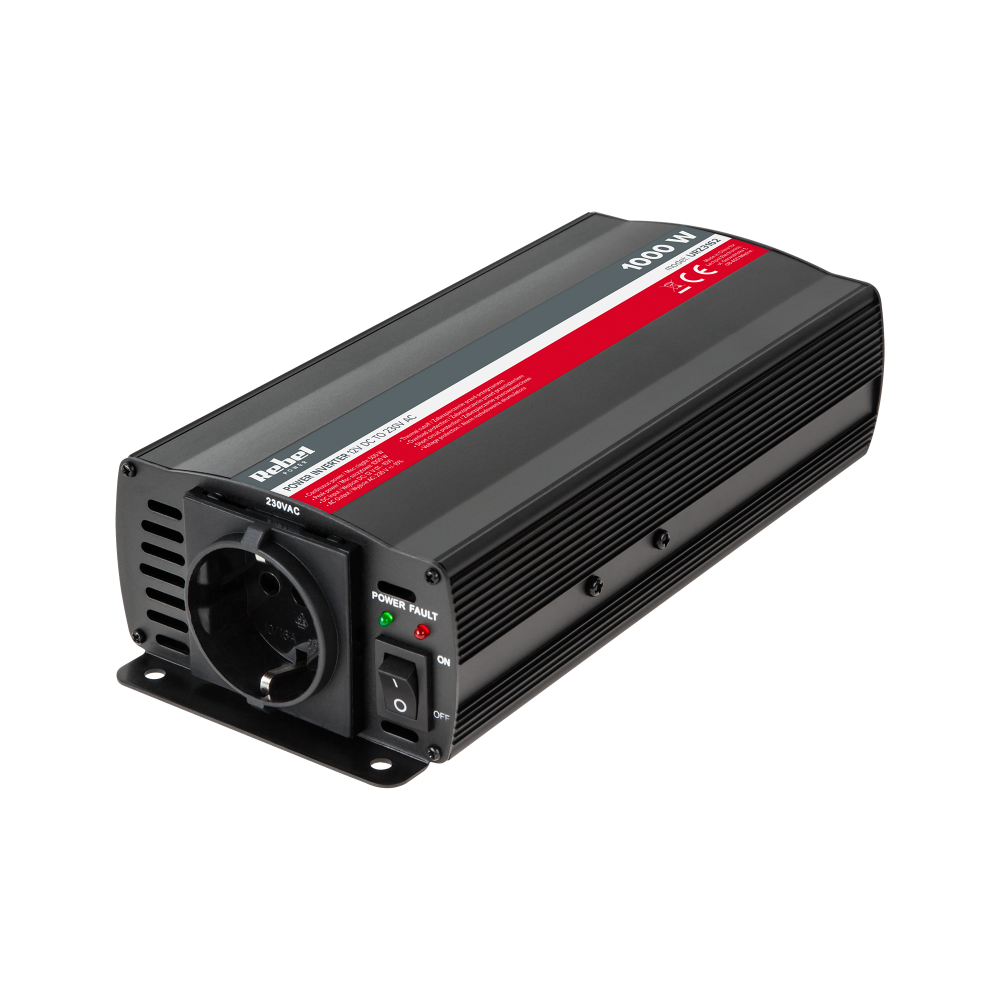 Omvandlare REBEL 12V/230V 500W (modelltyp F: tysk)