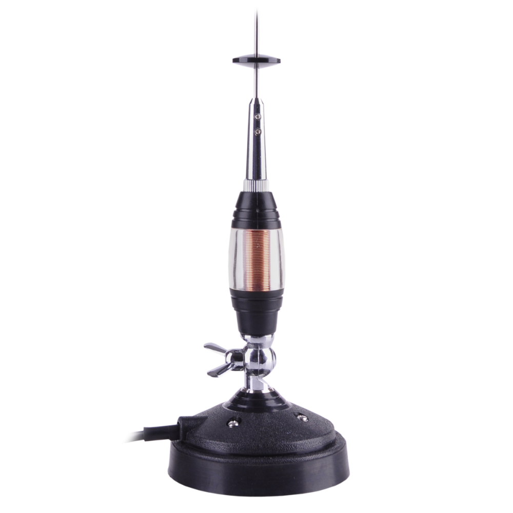 CB-antenn Peiying Elite CB 122 med magnetfot är trasig.