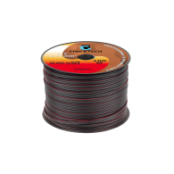 Högtalarkabel 0,75 mm svart