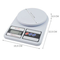 Waga kuchenna 10kg Ruhhy 24174