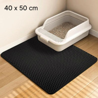 DA291 Matta till kattlådan 40x50 svart