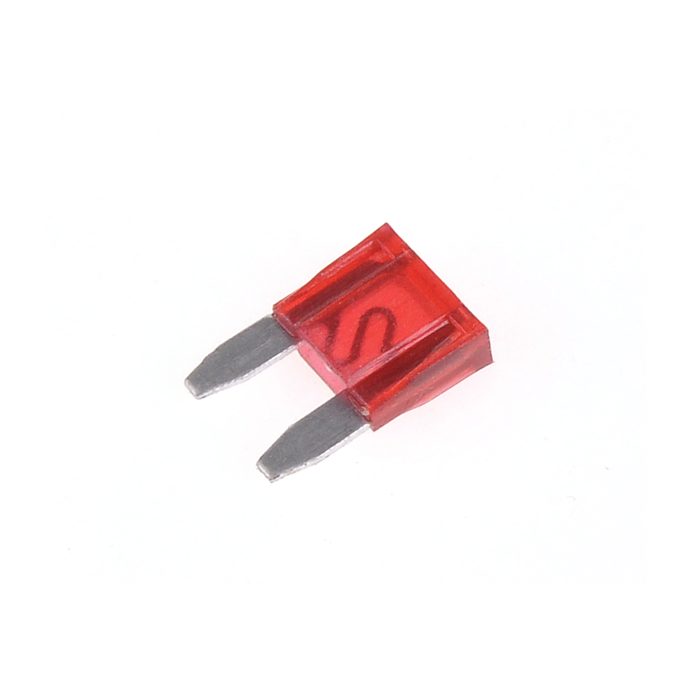 Bezpieczniki samochodowe MINI 10A płytkowe Bezpieczniki samochodowe MINI 10A płytkowe