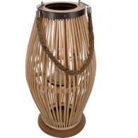 Lampion bambusowy rattanowy Gardlov 24282