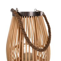 Lykta av bambu- och rottingmaterial Gardlov 24282