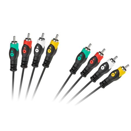 Kabel 4RCA-4RCA 1,8m Cabletech ekonomiskt