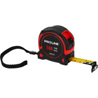 Måttband 3m/16mm magnetisk nylonfodral med stopp och bältesklämma.