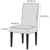 DA316 Pokrowiec krzesło czarny