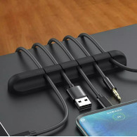 AG847B Organizer do kabli szary