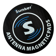 Magnetisk underlägg SUNKER för CB-antenn 16cm
