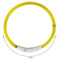 Lysande LED-halsband - justerbart Purlov 24200